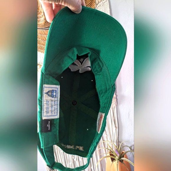 University of Notre Dame shamrock baseball hat Fighting Irish embroidered - Picture 3 of 3